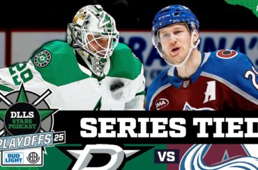 Avalanche Shutout Stars 4-0 In Game 4, Even Series At 2-2 | DLLS STARS POSTGAME