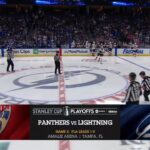 Stanley Cup Playoffs on TBS intro | FLA@TB | 4/24/2025 (GM2)