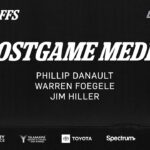 Foegele, Danault, Hiller | R1G4 LA Kings fall to Edmonton Oilers | Postgame Media