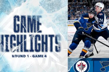 St. Louis Blues vs. Winnipeg Jets - Game Highlights