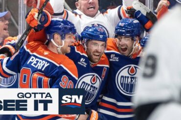 GOTTA SEE IT: Leon Draisaitl Scores First Career Playoff Overtime Winner To Tie Series