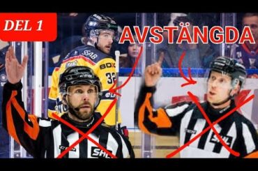 Domare Marcus Linde & Andreas Harnebring blev avstängda från efter dålig domarinsats SHL