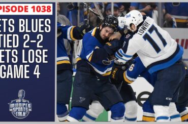 Winnipeg Jets vs. St. Louis Blues series tied 2-2, Jets lose Game 4