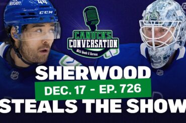 Kiefer Sherwood steals the show ft. Jeff Paterson | Canucks Conversation Live