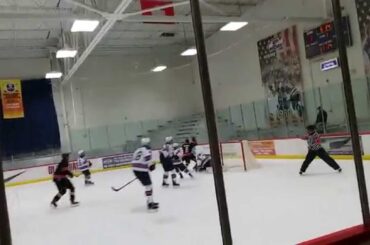 Youngstown Phantoms #8 Josh Melnick Goal vs USA NTDP U17 10/3/14