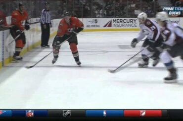 Nikita Zadorov Lays a Huge Hit on Corey Perry (10/16/15)