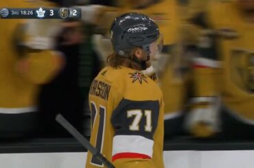 William Karlsson's backhander brings the game to one