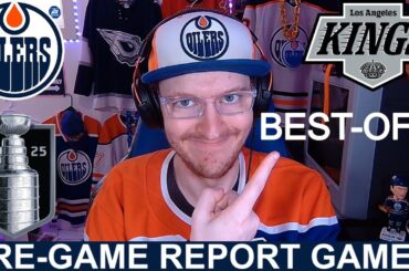 Pre-Game Report: Edmonton Oilers vs Los Angeles Kings | Round 1, Game 5