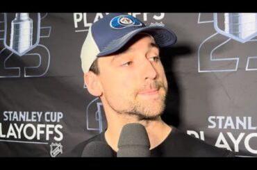 Winnipeg Jets Playoff Practice media: Neal Pionk