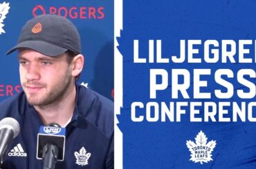 Timothy Liljegren Pre Game | Toronto Maple Leafs vs Columbus Blue Jackets | March 7, 2022