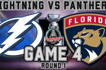Game 4: Tampa Bay Lightning vs Florida Panthers NHL Stanley Cup Playoffs Livestream