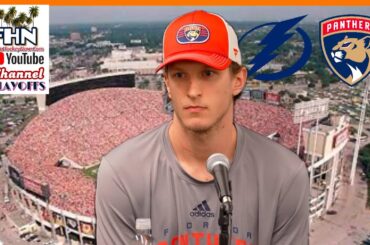 Eetu Luostarinen: Florida Panthers Go to Tampa for Game 5 up 3-1 on Lightning