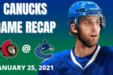 Canucks game recap: hat trick for Brandon Sutter, Olli Juolevi scores first NHL goal