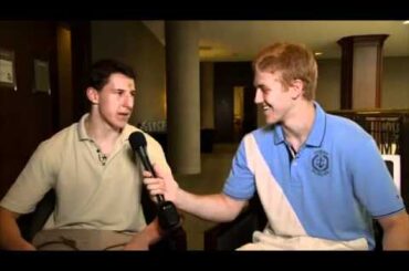 Dougie Hamilton interviews Strome at NHL combine
