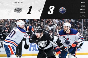 LA Kings Offense Stifled as Edmonton Oilers take the Series Lead 3-2