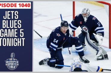 Winnipeg Jets vs. St. Louis Blues Game 5 tonight, Ehlers skating in yellow jersey