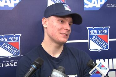 Kaapo Kakko Can't Wait To Hit The Ice For 1st Game This Season | New York Rangers