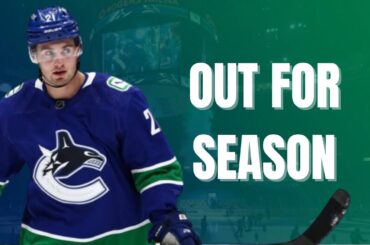 Canucks host the Blues, Nils Hoglander out for rest of season | Canucks Game Day
