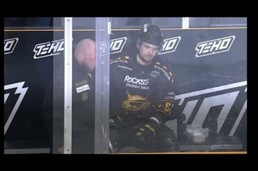 Jaakko Lantta ajetaan avojäällä pelottavasti aivan pystyyn | Henri Nikkaselle ulosajo