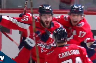 Capitals' Tom Wilson Cashes In On Loose Rebound For Second Goal Of Series