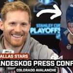 Gabe Landeskog EMOTIONAL After 1st Goal in 3 YEARS in Avs Game 4 WIN