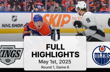 NHL Playoff Highlights | Kings vs. Oilers | Gm 6 | May 1, 2025