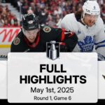 NHL Playoff Highlights | Maple Leafs vs. Senators | May 01, 2025