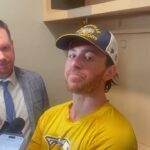 JONATHAN MARCHESSAULT AFTER VGK GAME TOUCHES ON HIS RETURN TO VEGAS AND HIS FAVORITE MOMENTS