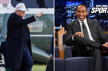 Donald Trump BACKS Stephen A. Smith for 2028 bid for president