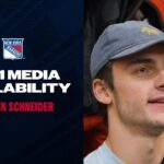 NYR 2025 Exit Day: Braden Schneider Media Availability | April 21, 2025