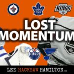 LA Kings down 3-2 to Oilers, Jets getting challenge from Blues, Maple Leafs struggle with Senators