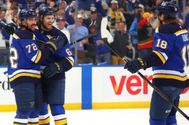 Blues TAKE CHARGE of Game 6 with THREE quick goals!