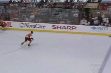 Jaroslav Halak 3 Awesome Saves Against Philadelphia (April 2 2010)