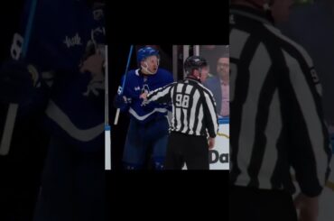 Michael Bunting vs NHL Officials #leafs