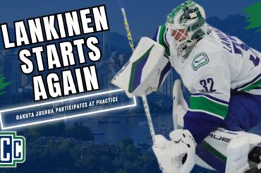 LANKINEN MAKES SECOND STRAIGHT START, DAKOTA JOSHUA AT PRACTICE