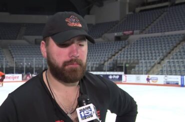 Jack Dugan full interview at Komets practice on 5/1/25 to preview Central Division Finals vs. Toledo