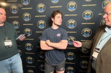 Denton Mateychuk Postgame Press Conference (vs Toronto) | Lake Erie Monsters