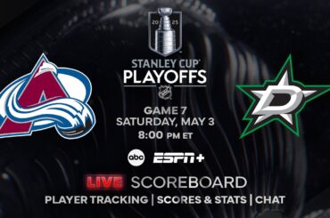 2025 NHL Playoffs - Game 7: Avalanche vs. Stars