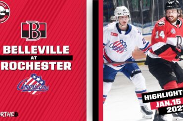 HIGHLIGHTS: Belleville Senators 6 @ Rochester Americans 5