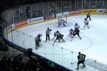 Michael McCarron Highlights vs Kitchener (25/01/14)