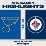 NHL Game 7 Highlights | Blues vs. Jets - May 4, 2025