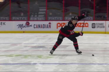 Senators chase Rittich with long-distance goal