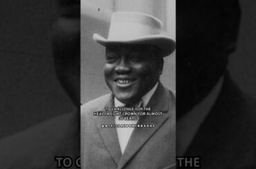 Jack Johnson broke barriers before it was allowed.👑🐐🥊#jackjohnson #history #shorts