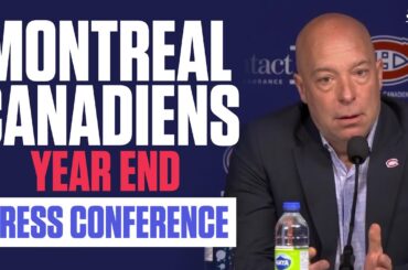 FULL Montreal Canadiens Year-End Press Conference