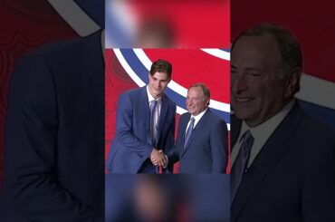 Canadiens select Juraj Slafkovsky No. 1 overall in 2022 NHL Draft 🏒 #shorts