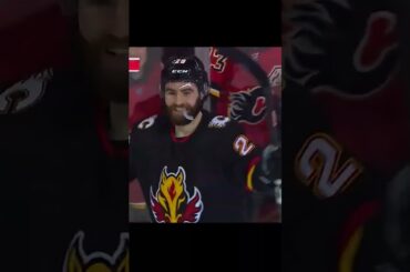 GOAL  Dillon Dube  Blue Jackets v Flames  NHL 2022 23#shorts