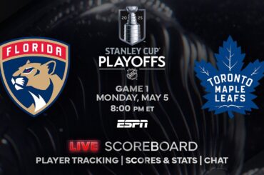 2025 NHL Playoffs - Game 1: Florida Panthers vs. Toronto Maple Leafs
