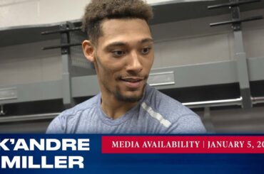 New York Rangers: K'Andre Miller Postgame Media Availability | Jan. 5, 2023