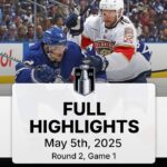 NHL Playoff Highlights | Panthers vs. Maple Leafs | Gm 1 | May 5, 2025