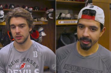 Hischier und Siegenthaler über Spiel 3 🎤 Hischier and Siegenthaler on Game 3